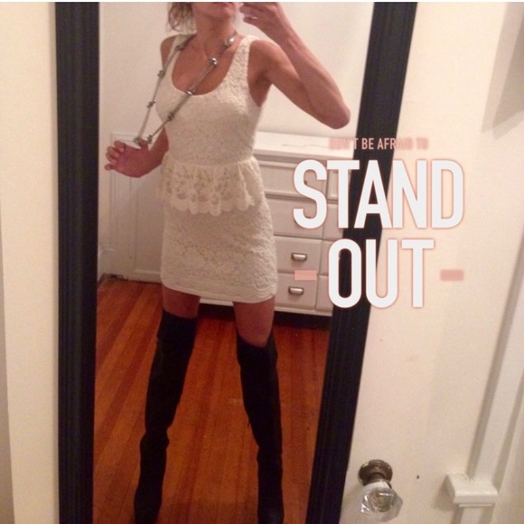 y2k Urban Outfitters Laced Cocktail Laces Mini Dress - Picture 9 of 10